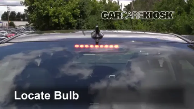 2016 Acura TLX SH-AWD 3.5L V6 Luces Luz de freno central (reemplazar foco)